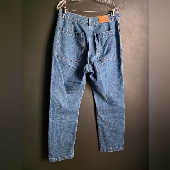 Madewell 90s Straight Utility Jean Size 31 Medium Wash - Picture 2 of 10